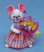 Annalee 5" Gift Mouse in Bag - Mint - 198503
