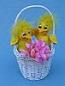 Annalee 3" Easter Basket Chicks - Mint - 200208