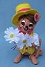 Annalee 6" Spring Boy Mouse - Mint - 201010