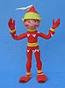 Annalee 9" Orange Candy Corn Elf - Mint - 201407