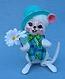 Annalee 6" Spring Boy Mouse - Mint - 201508