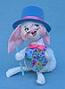 Annalee 6" Easter Parade Boy Bunny - Mint - 201908
