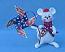 Annalee 4" Patriotic Boy Mouse with Pinwheel - Mint - 203606oxt