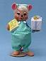 Annalee 6" Mother-To-Be Mouse - Mint - 204606
