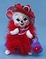Annalee 6" Scarlet the Red Hat Mouse - Mint - 231605