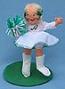 Annalee 7" Cheerleader Girl - Mint / Near Mint - 235494