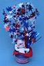 Annalee 3" Fourth of July Mouse Ornament - Squinting - Mint - 237402sqxt