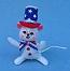 Annalee 3" BBQ Kid Mouse - Mint - 250008