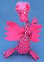 Annalee 9" Hot Pink Dragon - Mint - 256105