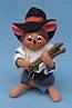 Annalee 4" Pilgrim Boy Mouse - Mint - 309406