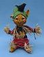 Annalee 10" Scarecrow Mouse with Green Hat & Crow - Mint - 310304