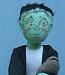 Annalee 30" Franky the Frankenstein and Friend - Mint / Near Mint - 332302