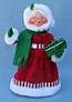 Annalee 9" Shimmermint Mrs Santa - Mint - 400811