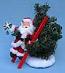 Annalee 6" Santa Decorating Tree - Mint - 470103