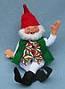 Annalee 5" Starlight Peppermint Gnome - Mint - 500310