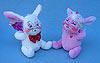Annalee 3" Valentine Bunny Pucker Pals - Mint - 029804