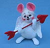 Annalee 4" Cupid Mouse - Mint - 031904