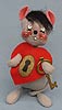 Annalee 7" Key to My Heart Mouse - Mint - 034297xxt