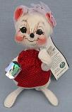 Annalee 7" A Girls Best Friend Diamond Mouse - Mint - 034401bew