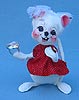 Annalee 7" A Girls Best Friend Diamond Mouse - Mint - 034401