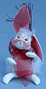 Annalee 7" Soft Touch Valentine Bunny - Mint - 035402ooh