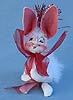 Annalee 7" Soft Touch Valentine Bunny - Mint - 035402w