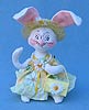 Annalee 6" Spring Girl Bunny with Purse - Mint - 060006ox