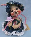 Annalee 7" E.P. Girl Bunny with Flower - Mint - 061092