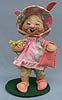 Annalee 10" E.P. Girl Bunny with Purse - Excellent - 065494a