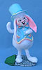 Annalee 10" Dress Up Mr Bunny on Resin Base - Mint - 065503