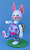 Annalee 10" Easter Egg Hunt Boy Bunny - Mint - 065798