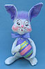 Annalee 12" Lavender Bunny Holding Egg - Mint - 067705