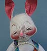 Annalee 18" Easter Morning Bunny - Closed Eyes - Excellent - 074197x
