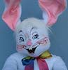 Annalee 26" Easter Basket Bunny - Excellent - 082403a