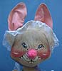 Annalee 48" Easter Parade Girl Bunny - Very Good - 090583