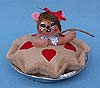 Annalee 3" Sweetie Pie Mouse - Mint - 100010