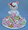 Annalee 5" Express Your Love Mouse - Mint - 100112oxt