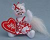 Annalee 4" Hug Me Kitty Cat 2017 - Mint - 100217