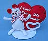 Annalee 5" I Love You This Much Mouse - Mint - 100308