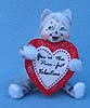 Annalee 5" You're The Purr-Fect Valentine Kitty Cat - Mint - 100708