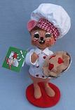 Annalee 6" Sweetie Pie Chef Mouse - Excellent - 100710a