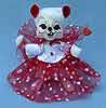 Annalee 6" Valentine Fairy Mouse - Mint - 100811