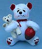 Annalee 8" Berry Good Friends Bear with Strawberry - Mint - 101111
