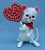 Annalee 6" Lolli Love Mouse - Mint - 101112