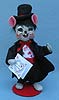 Annalee 6" Sweetheart Boy Mouse - Mint - 101312