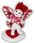 Annalee 3" Butterfly Kisses 2024 - Mint - 110324