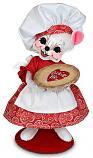 Annalee 6" Cutie Pie Chef Mouse 2023 - Mint - 110523
