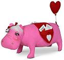 Annalee 6" Heartfelt Hippo 2024 - Mint - 110624