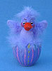 Annalee 4" Lavender Duck in Egg - Mint - 148906sq