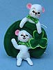 Annalee 3" Twice as Much Luck Mice - Mint - 150111